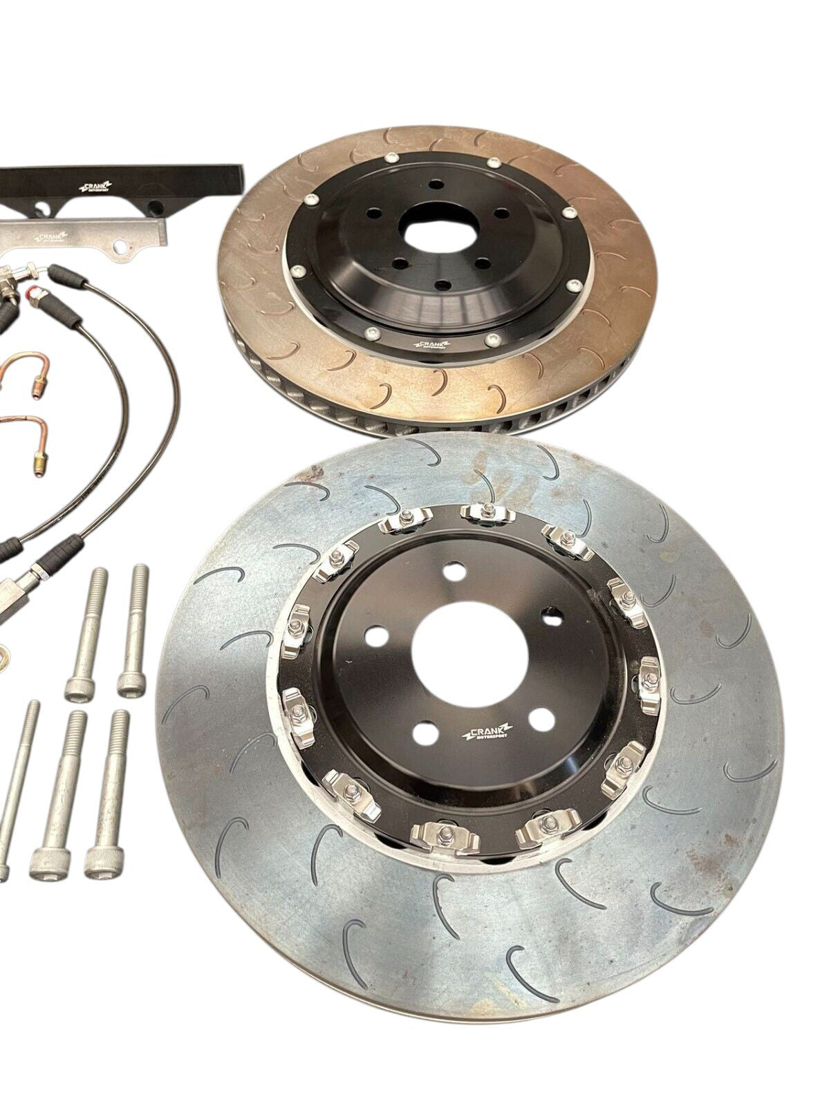 R35 GTR Brake Discs – Front & Rear 380 mm J-Hook (2008–2011 CBA)