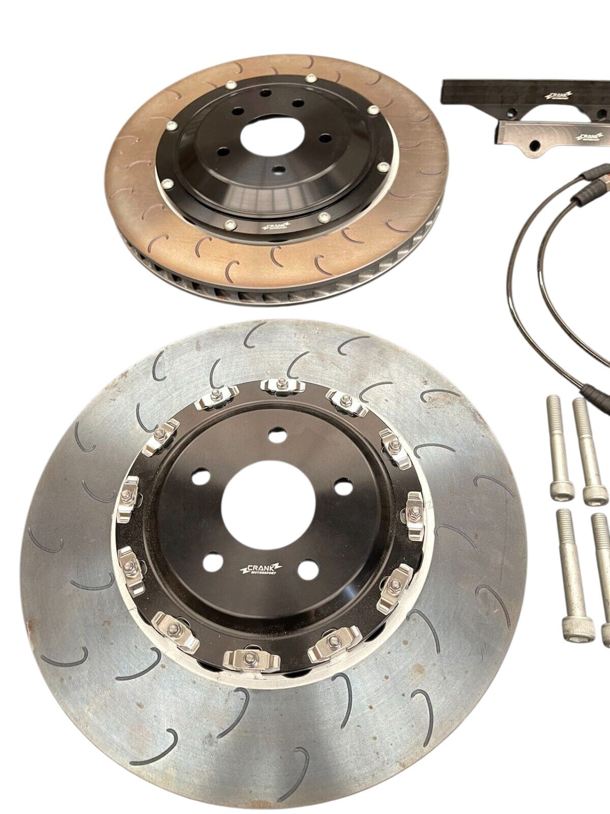 R35 GTR Brake Discs – Front & Rear 380 mm J-Hook (2008–2011 CBA)