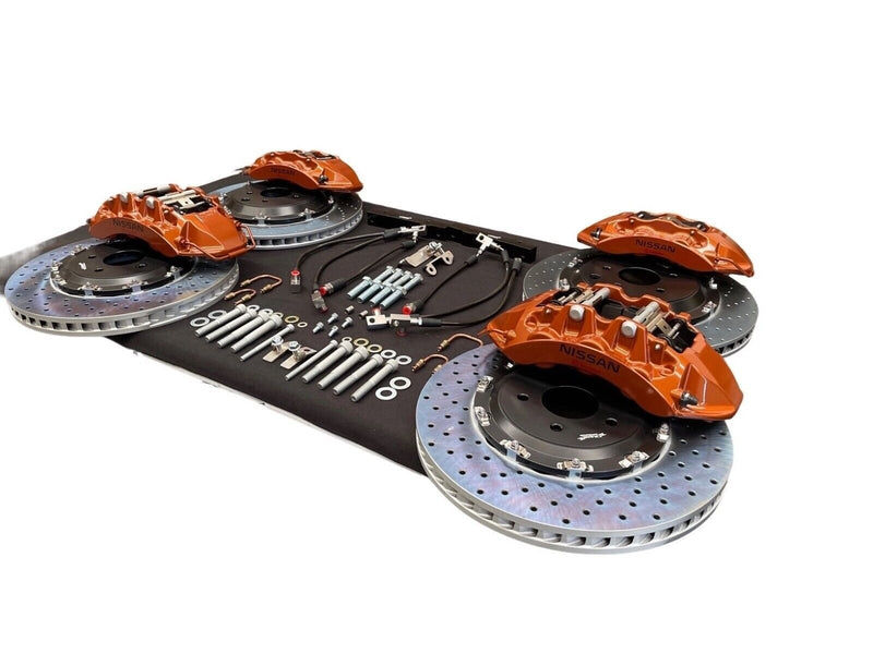 R35 GTR Brake Kit Conversion – Skyline R32/R33/R34 – J-Hook Rotors