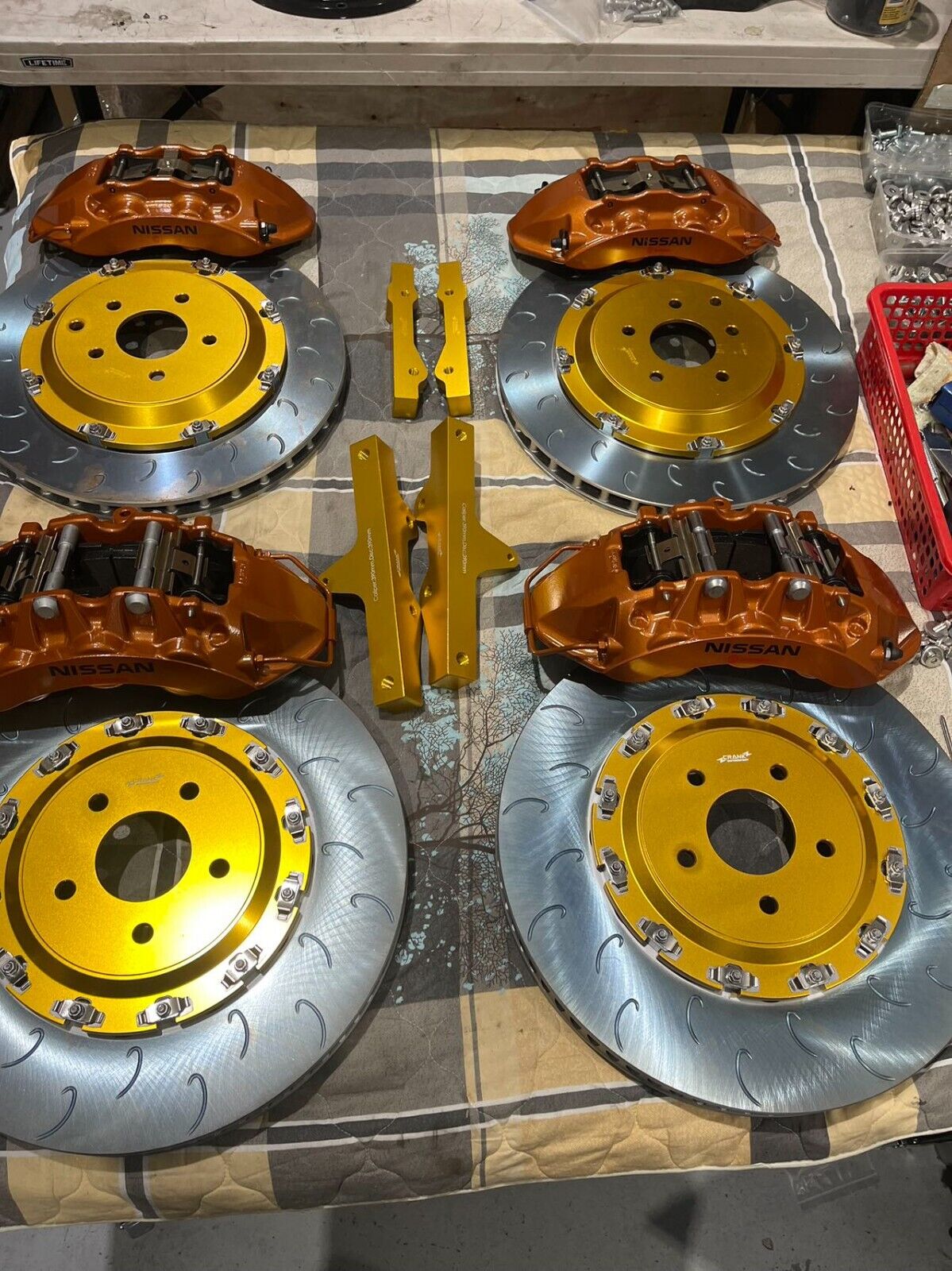 R35 GTR Brake Kit Conversion – Skyline R32/R33/R34 – J-Hook Rotors