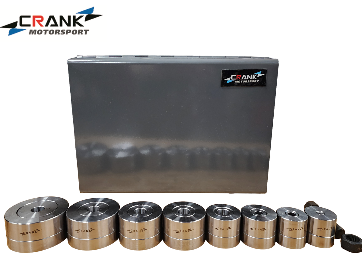 Crank Motorsport 16 Pcs TAPER Shape Dimple Die Set – 1/2–2.5"