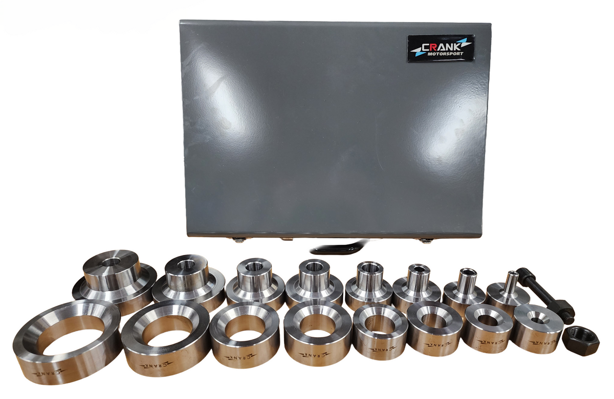 Crank Motorsport 16-Piece Taper Dimple Die Set – Professional Sheet Metal Tool