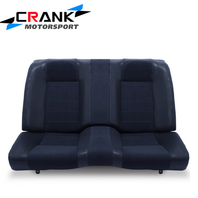 1x Nissan Skyline R34 GTR Vspec II OEM Black Rear Seat Replacement Skin