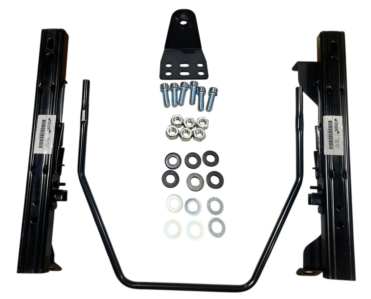 2x Crank Motorsport FC RX7 Superlow Seat Rail Adapters -  BRIDE / RECARO / SPARCO Compatible