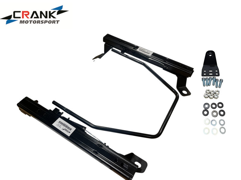 Crank Motorsport Mazda RX7 FD Superlow Adapter Rail -  BRIDE / RECARO / SPARCO Compatible