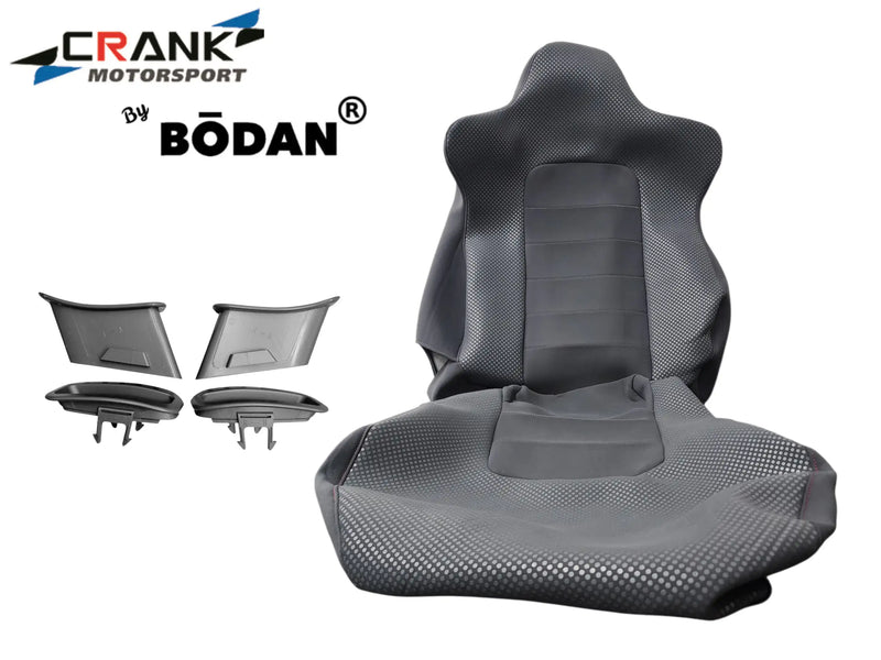 1x Nissan Skyline R34 GTR Vspec I OEM Grey Front Seat Replacement Skin – 1 Seat, AU Stock