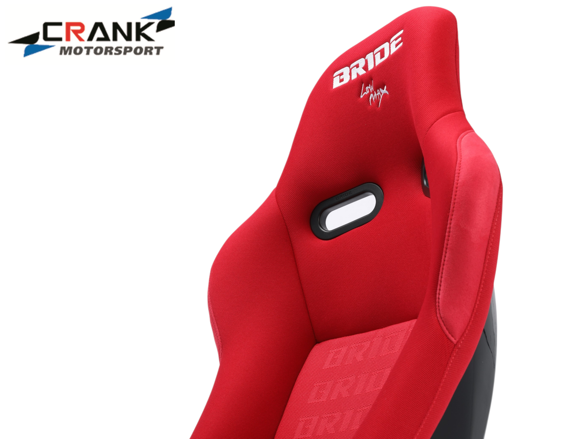 1x Crank Motorsport BRIDE VIOS II Fibreglass Racing Seat – Red, Grey, or Full Black – ADR Approved