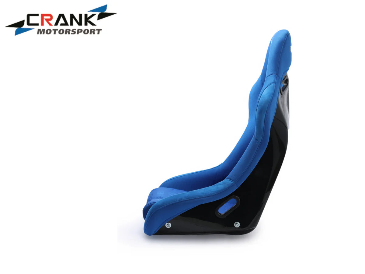 1x Bride VIOS II Style Fixed Back Racing Seats – Blue Fibreglass Low Max