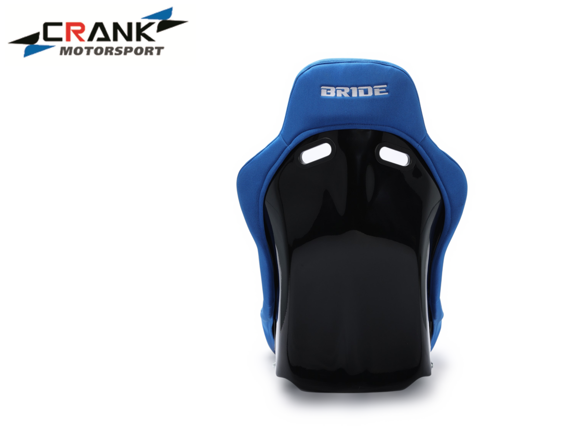 2x Bride VIOS II Style Fixed Back Racing Seats – Blue Fibreglass Low Max