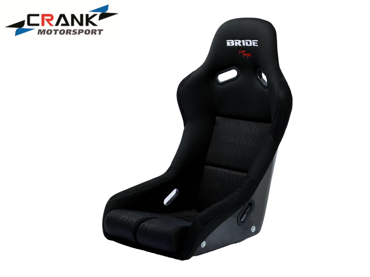 2x Crank Motorsport Bride VIOS II Fixed Back Fibreglass Racing Seat – Grey or Full Black