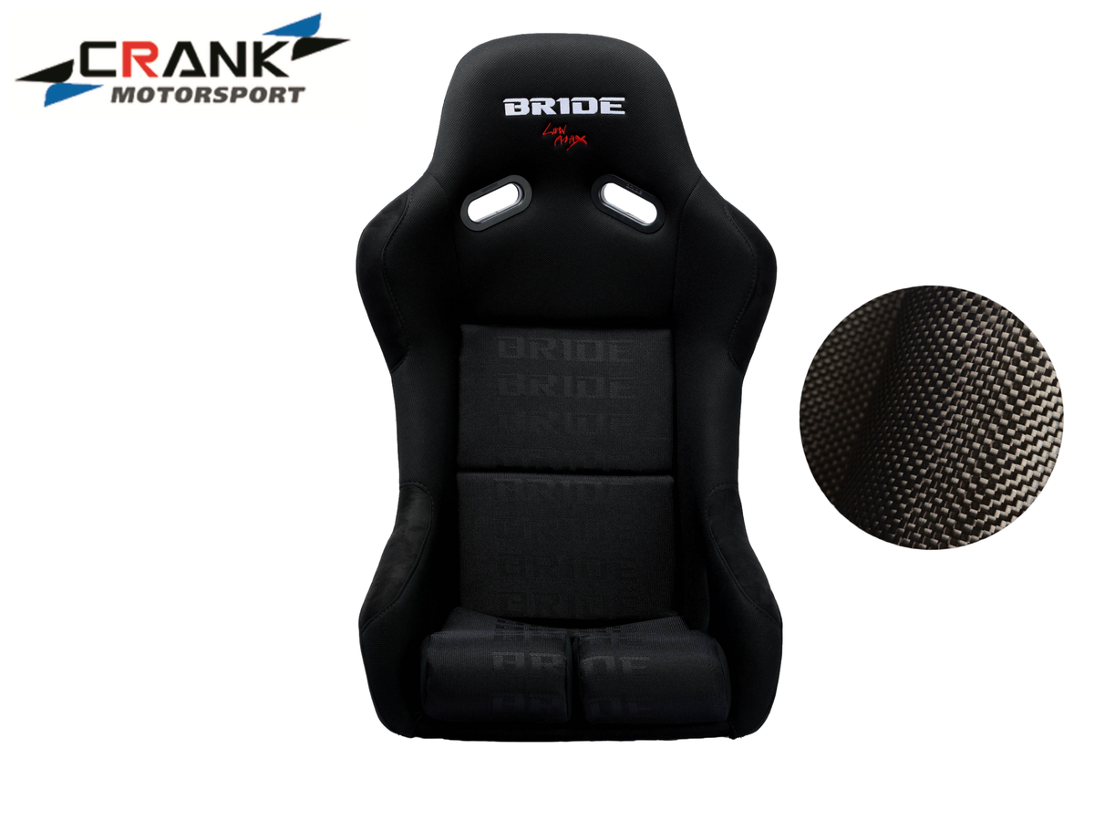 1x Bride VIOS II Fixed Carbon Seat – Gradient / Full Black, AU Stock