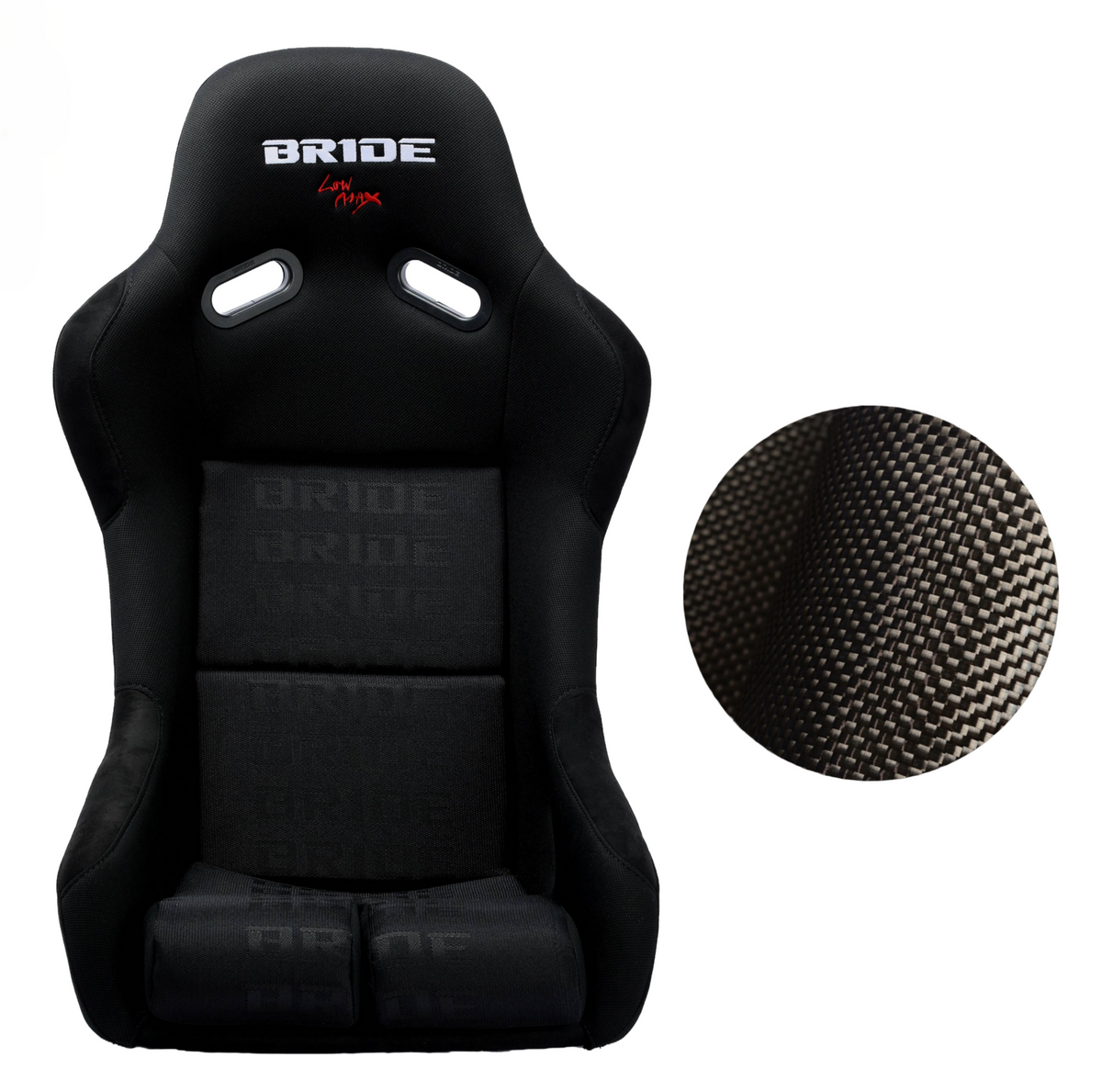 Bride VIOS II Fixed Back Carbon Seat Gradient Grey