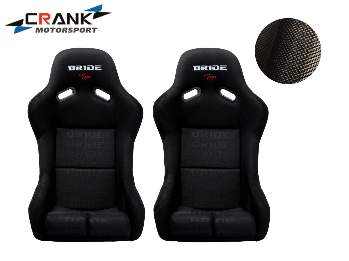 2x Bride VIOS II Fixed Carbon Seat – Gradient / Full Black, AU Stock