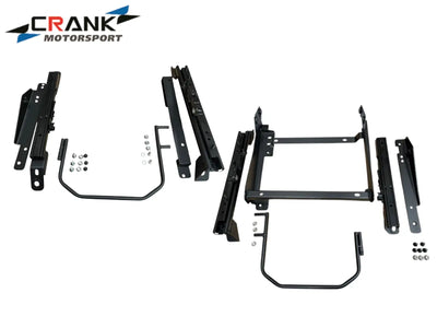 2x Crank Motorsport Nissan GT-R R35 Pair Superlow Seat Rails – Recaro CS / Nismo Compatible