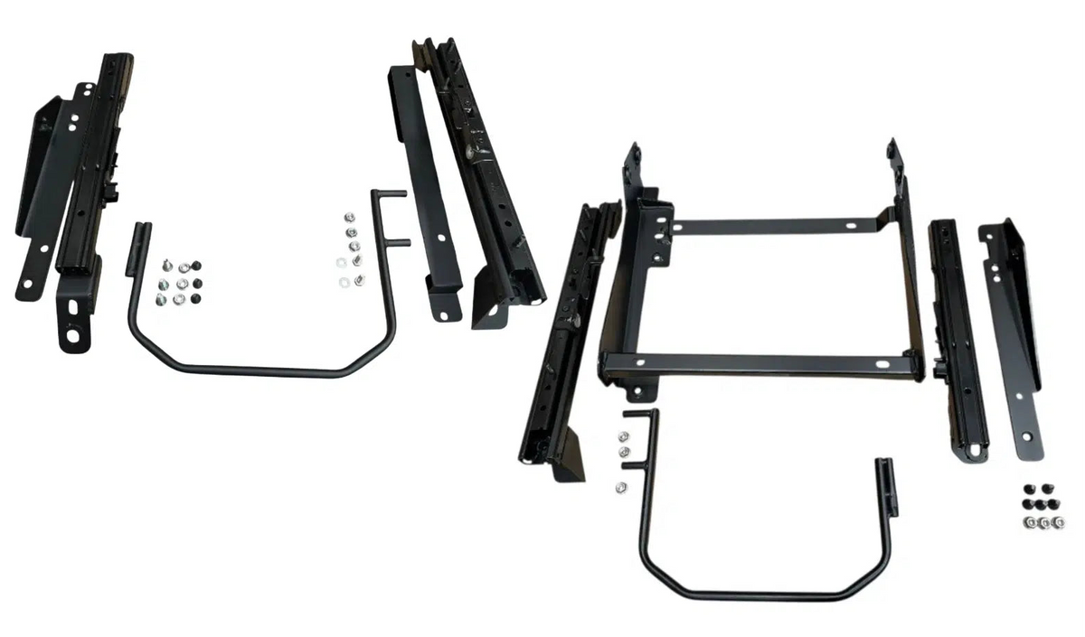 2x Crank Motorsport Nissan GT-R R35 Pair Superlow Seat Rails – Recaro CS / Nismo Compatible