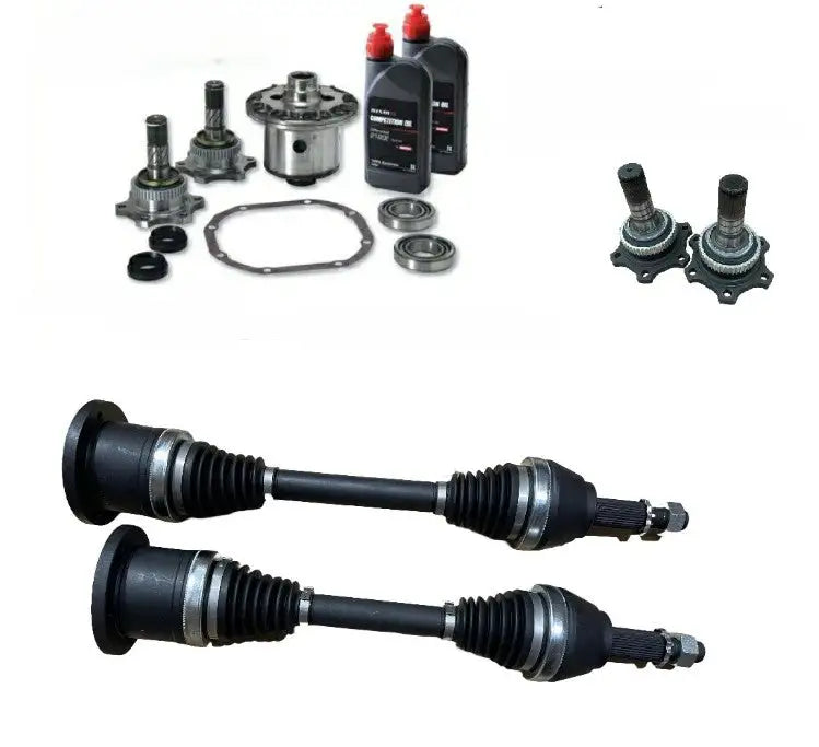 1x Crank Motorsport Nissan Skyline GTR/GTST/GTT/Silvia R200 Nismo GT-Pro LSD + Billet Axles – 2.0 Way LSD